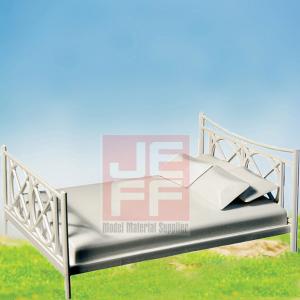 China Scale Model Furniture,layout mini fruniture ABS model bed PB01 wholesale