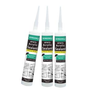 China Transparent Acrylic Silicone Sealant Mildew Resistant For Outdoor wholesale