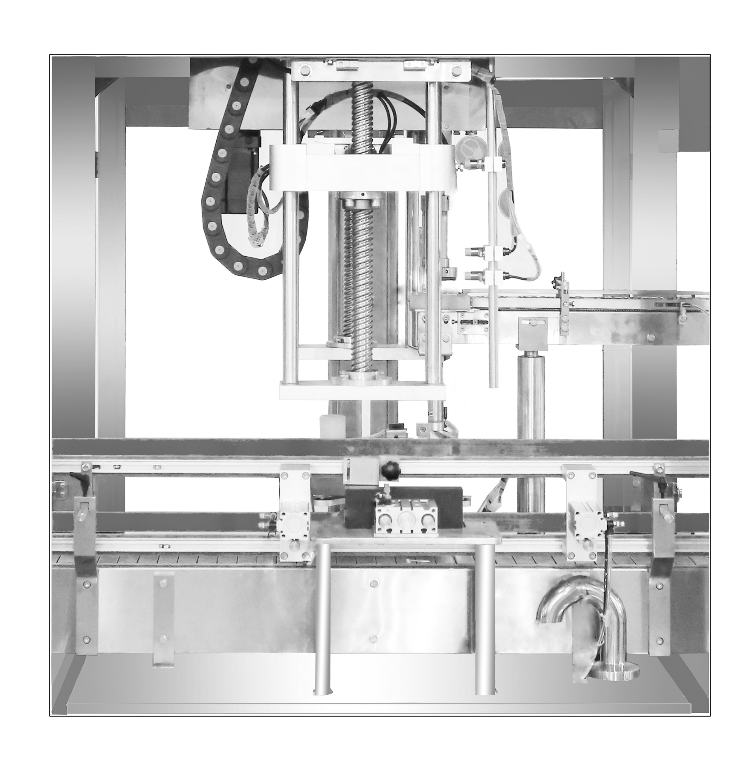 800BPH Automatic Capper Machine Single Head Linear 20L