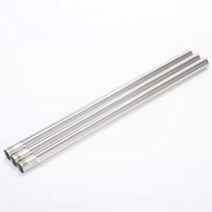 China Stainless Steel Polished Mop Rod Thread Splicing Hollow Round Pipe for Broom Rod wholesale