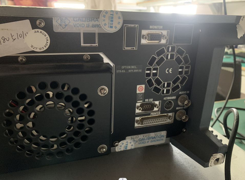 CTS60 Rohde & Schwarz Radio Communication Service Monitor With IEC/IEEE-Bus Interface