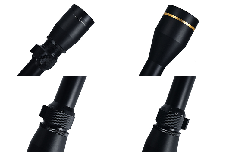 LE 3-9X40 1'' Waterproof Hunting Scope Black/Camouflage and Compatible with Optics