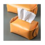 BPA Free Fancy Suede PU Leather Tissue Holder For Car