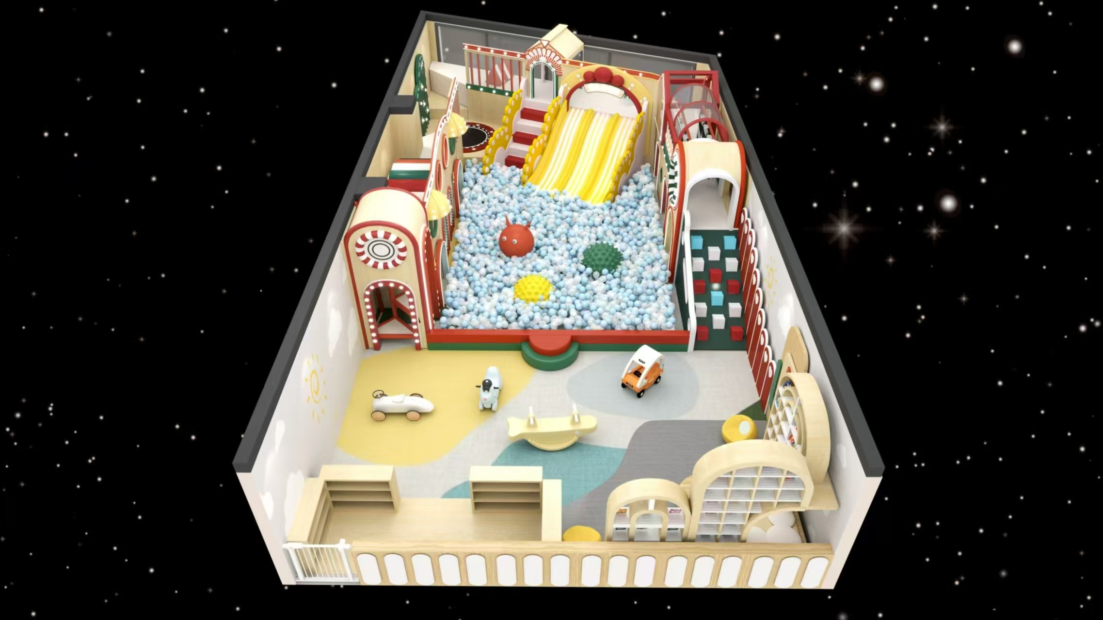 Let Your Child's Imagination Run Wild in Naughty Castle for 2-12 Years Old Children