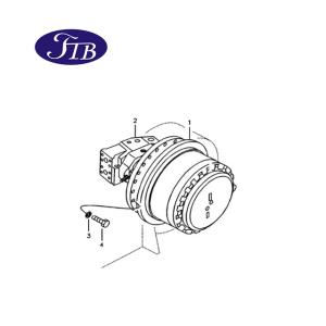 China Voe14608847 EC460 Volvo Final Drive Gearbox 14608847 Reduction Gear wholesale