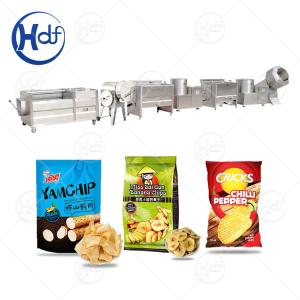 China 30-200kg/h Potato Fry Machine Potato Crisp Making Machine wholesale