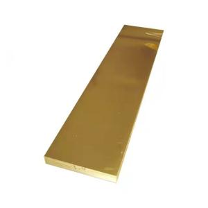 China Industrial Brass Sheet Plate ASTM Standard 8mm 10mm Thickness wholesale