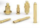 China Motorcycle Brass PCB Pogo Pins , Spring Loaded Contact Pins 50 mm Length on sale