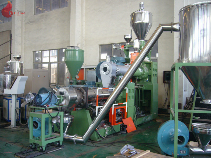 Oil Heating Plastic Extruder Machine For PVC Film & Sheet Calender Line