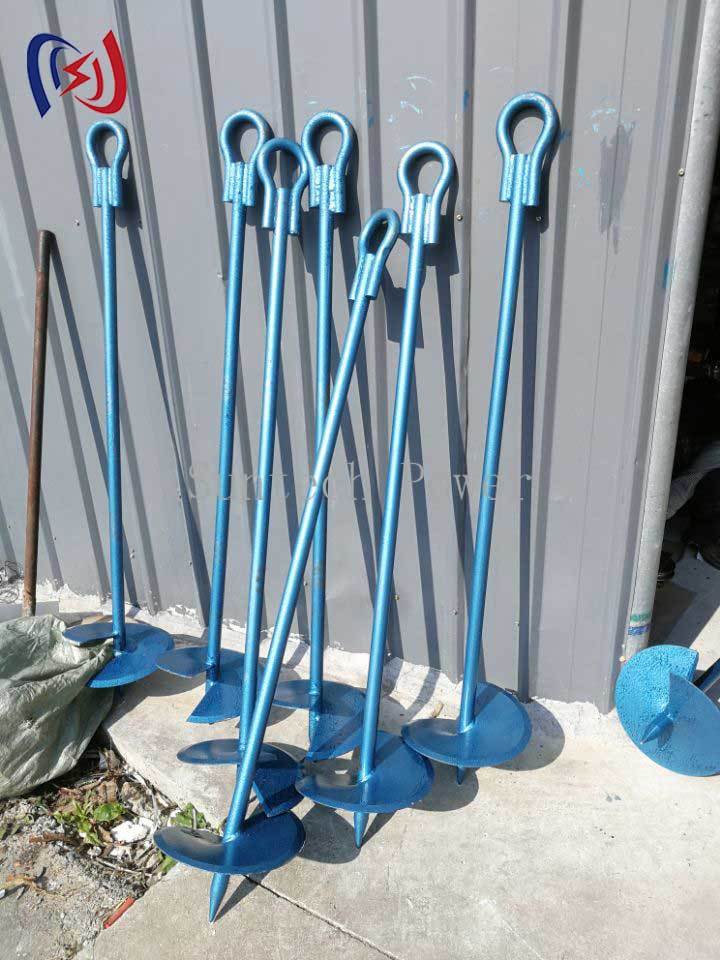 Professional Earth Drill For Power Pole Installation And Foundation Work