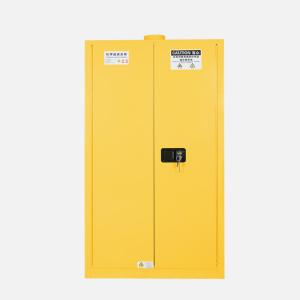 China Combustible Chemicals Safety Storage Red Fire Cabinet Self Close Door Type 45Gallon wholesale