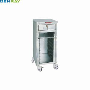 China stainless steel patient record trolley wholesale