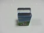 Rectangle Metal Cigar Tin Container ,Cigar Packaging Tin Container