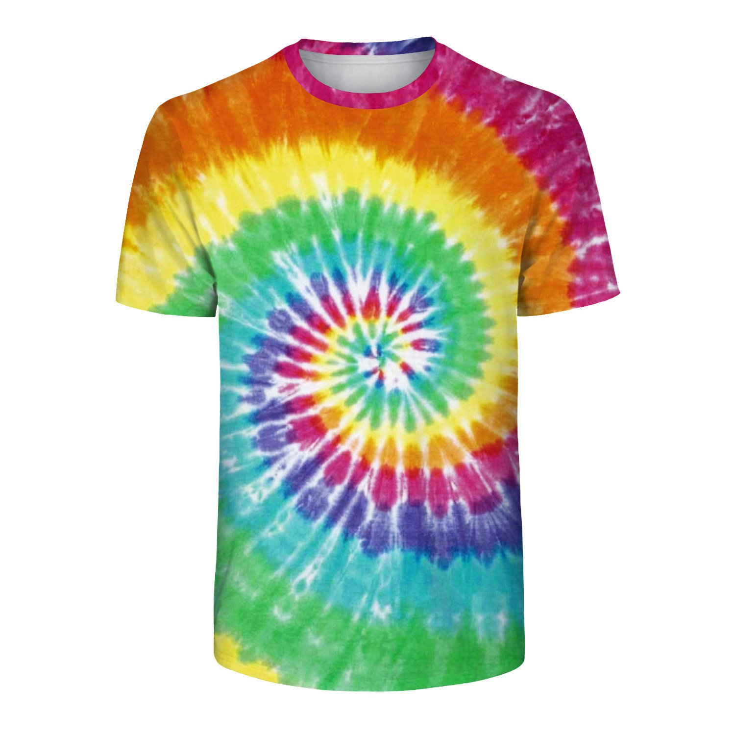 OEM Factory All Over Custom Printed Colorful Sublimation T Shirt