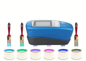 China DIN 67530 Standard Digital Gloss Meter 0.2%GU Repeatability Compact Structure wholesale