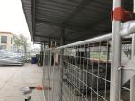 22.00kg Temporary Barrier Fencing / Construction Site Fencing Q235 Steel