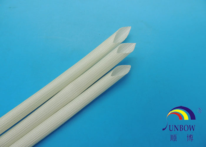 Insulation Acrylic Fiberglass Sleeving / Sleeves Wear Resistance oil proof