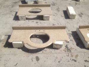 China Prefab Marble Stone Countertops For Apartment / Public Area Renovation wholesale