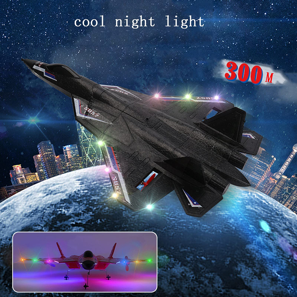 RC Airplane Glider for Kids 8-13 Years 2.4Ghz Remote Control Fighter Jet Drone Model