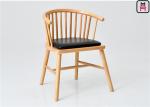 Sleek Low Back Wood Restaurant Chairs