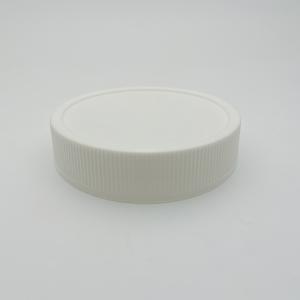 China White Plastic Mason Jar Lids , 95MM Twist Top Bottle Caps wholesale