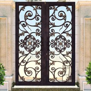 China 6 Foot Tall Wrought Iron Fence Panels Bullet Proof Exterior Classic wholesale
