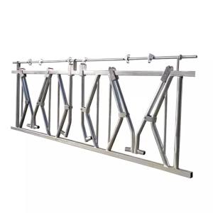 China Galvanized Custom Cattle Dairy Headlocks Farming Equipment wholesale
