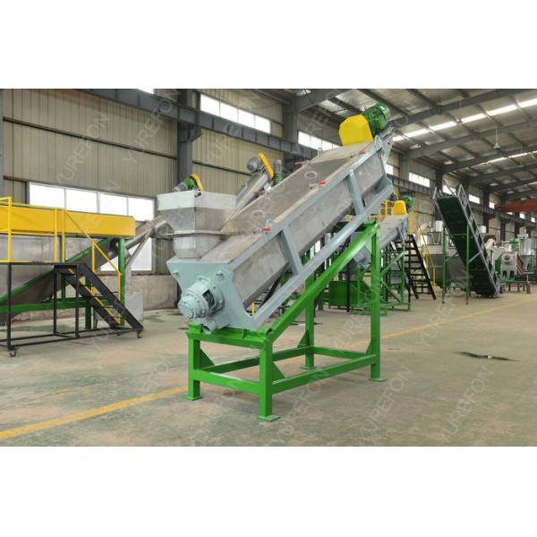 Automatic PP PE Soft Plastic Film Washing Recycling Machine 150 KW Low Consume