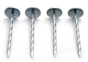 China BWG8 2-1/2&quot; Galvanised umbrella Roofing Nails wholesale