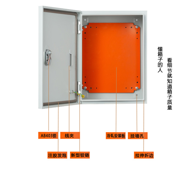 Motor Control Electrical Distribution Box Installation Enclosures Sheet Steel Indoor Outdoor