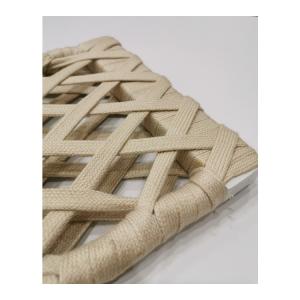 China Light Color Polyester Braided Rope For Outdoor Lounge Sofa / Garden Furniture Rope on sale