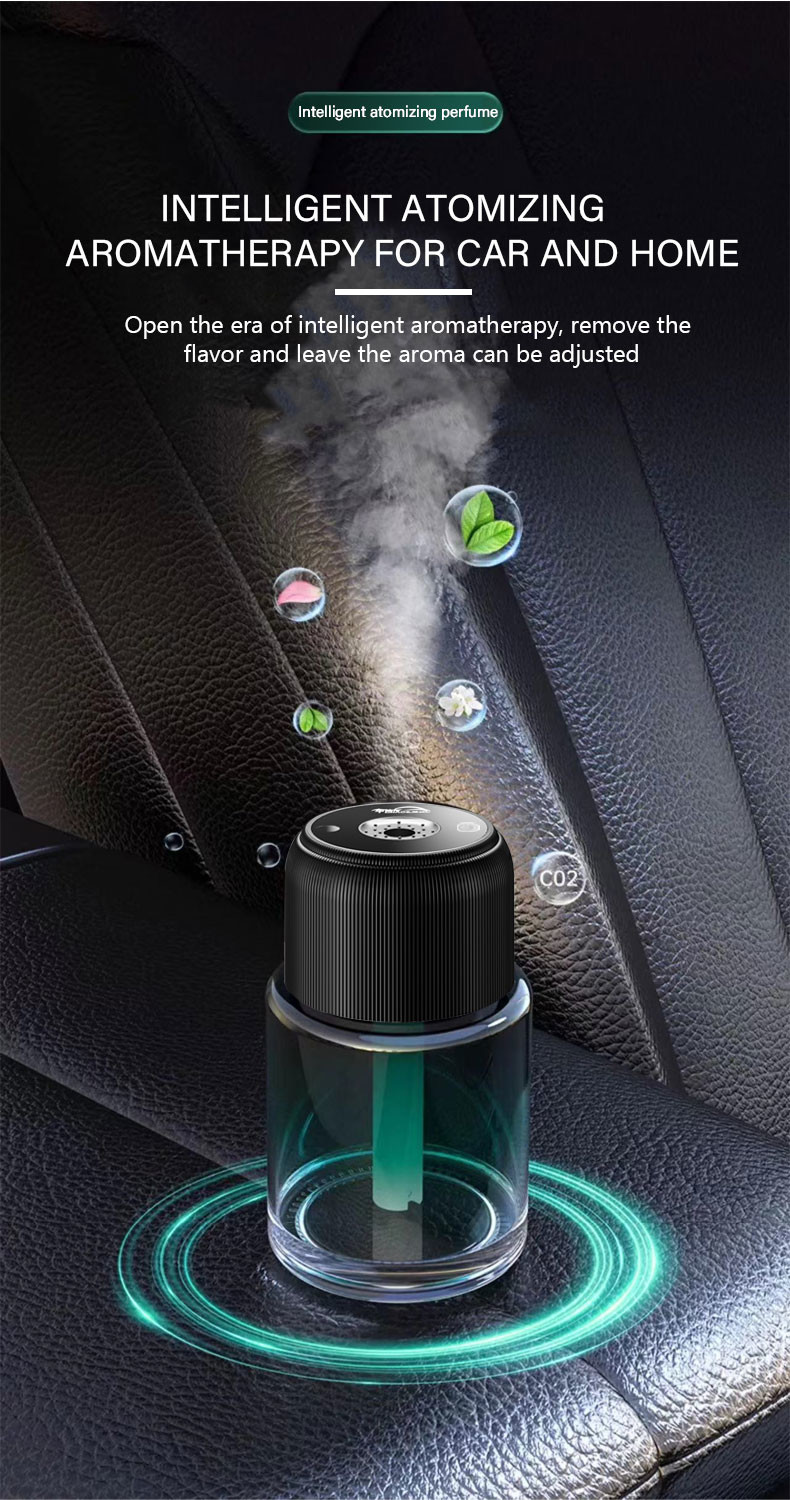Plug And Play Car Aroma Diffuser 150ml With Quiet Operation