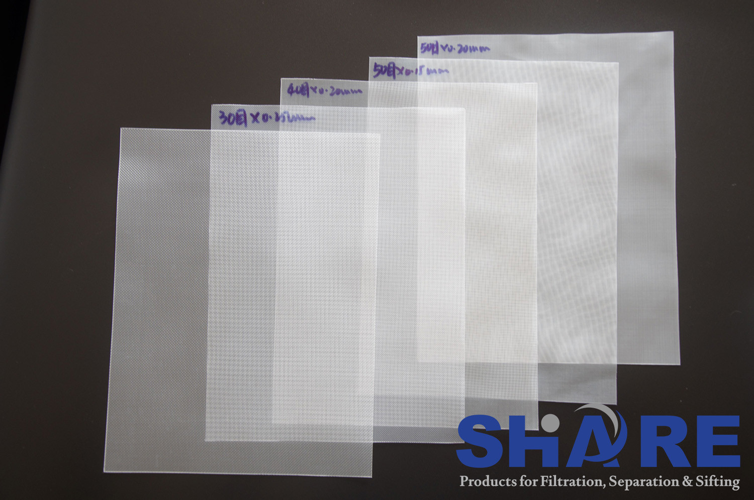 Width Max 360MM Polyester Printing Mesh White For Automotive Fuel / Oil Filtration