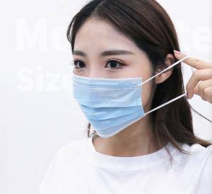 China Air Pollution Non Woven Fabric Surgical Face Mask 3 Ply wholesale