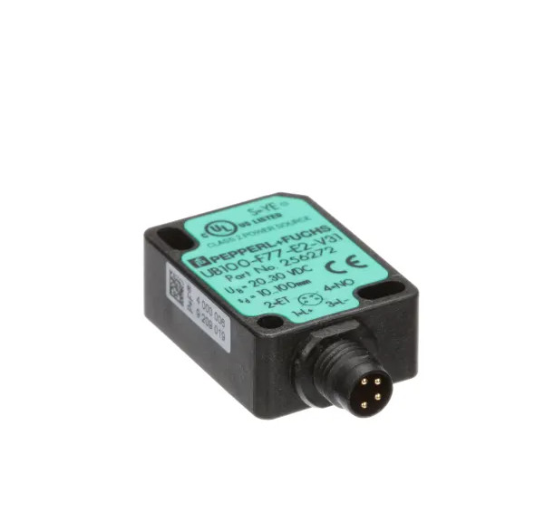 Pepperl Fuchs Ultrasonic direct detection sensor UB100-F77-E2-V31
