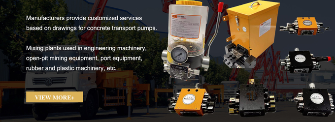 24V Auto Lube Hydraulic Grease Pump For Concrete Pump Truck