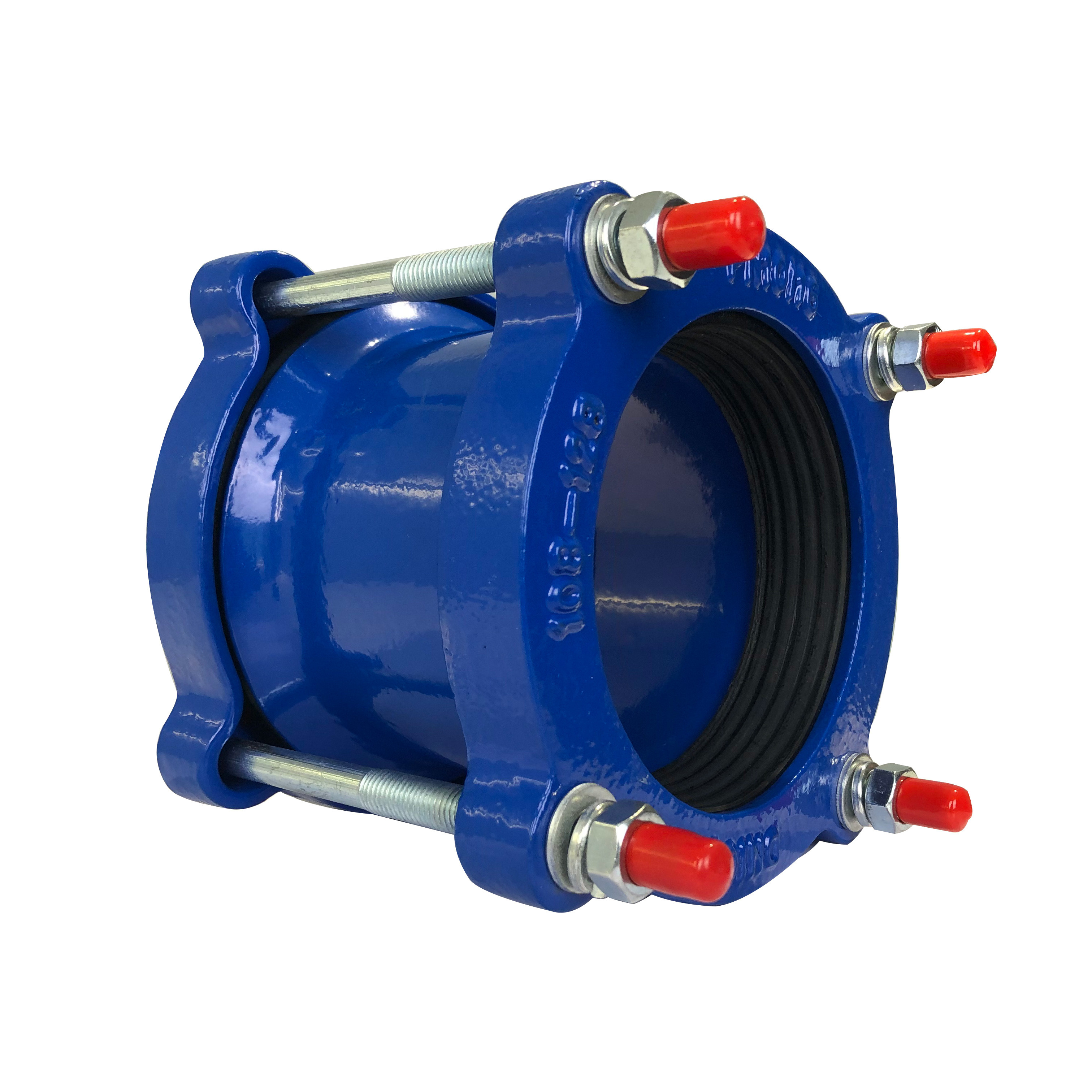 Ductile Cast Iron Dl Gibault Joints Universal Coupling For PVC Pipes