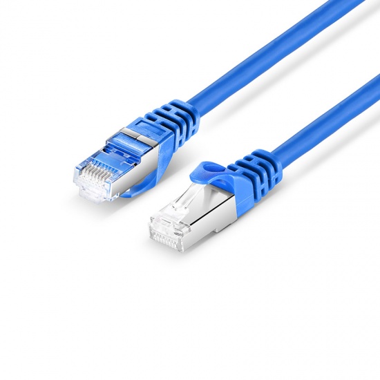 Shielded UTP Network Cable Patch Cord with Drain Wire 1/0.5bc and PVC Cover Material
