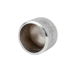 China A403 Stainless Steel Buttweld Fittings , 1.5 Inch 3MM Stainless Buttweld Caps wholesale