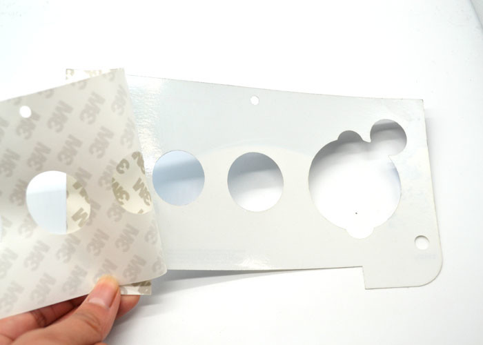 PET / PVC Custom Membrane Switch Panel Flat Non Tactile For Industrial Equipment