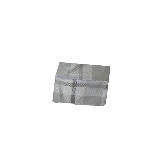 180G 100% Cotton Flannel Checked Shirt Off White & Gray Color