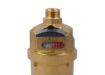 Liquid Sealed Volumetric Water Meter High Accuracy , Brass Body LXH-15A