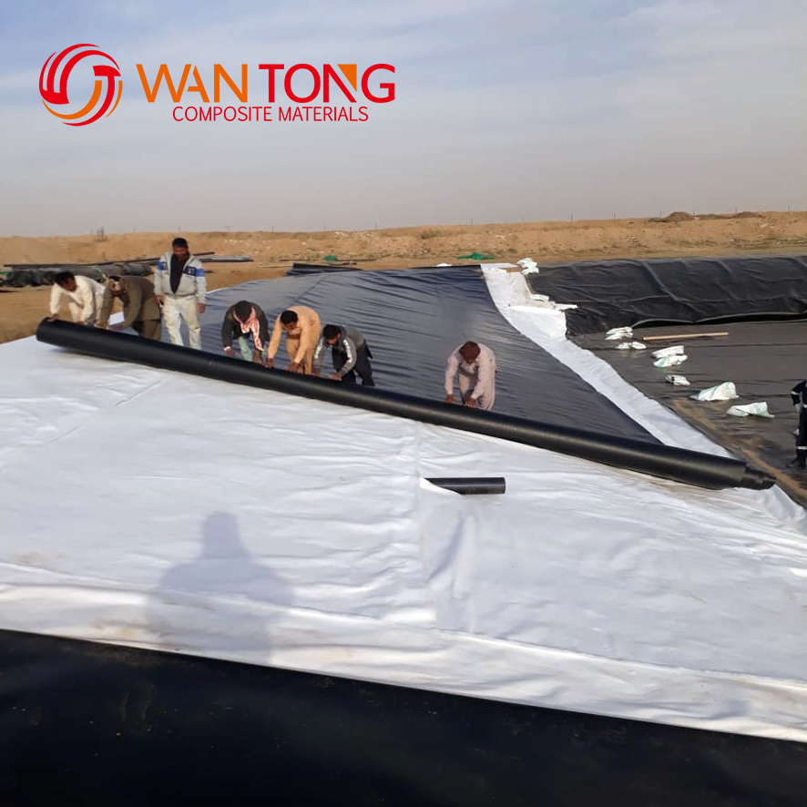 2m-8m Width HDPE Dam Liners 1mm Geomembrane Liner for Aquaculture Fish Farm Sale