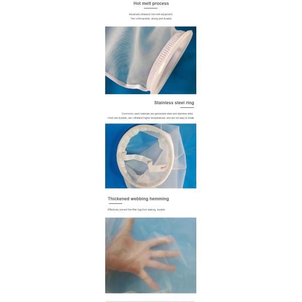 Guanlin Customizable PP Filter Bag Swimming Pool Cleaner Liquid Pocket Filter New Condition 6 Months Warranty Retail Industries