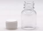 50ml Transparent PET Healthcare Packaging Bottles Round Or Customized Shape