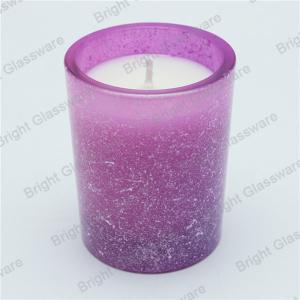 China Nice romantic color candle holder, candle container sale in USA &amp; Australia wholesale
