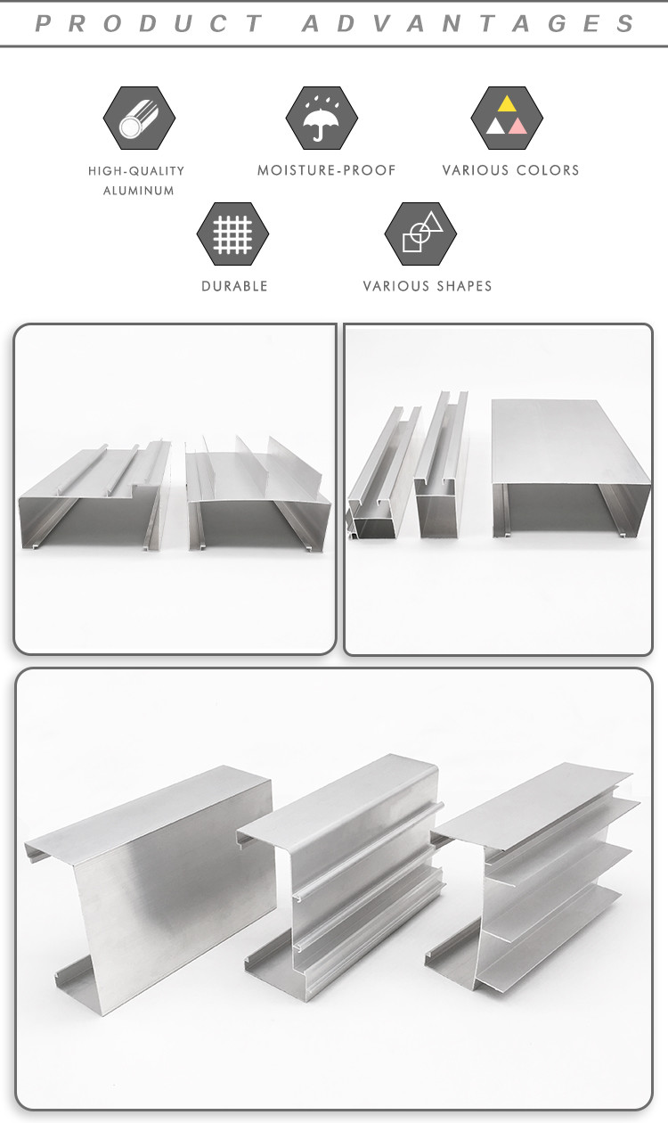 Louver Frames Aluminium Window Profile Moisture proof T4 Temper