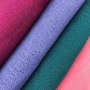 China Breathable 21*21 Plain Organic Ramie Linen Fabric Enzyme Washed wholesale