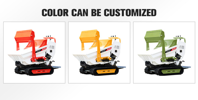 10-20t Stand Behind Tracked Mini Dumper For Construction And Mining