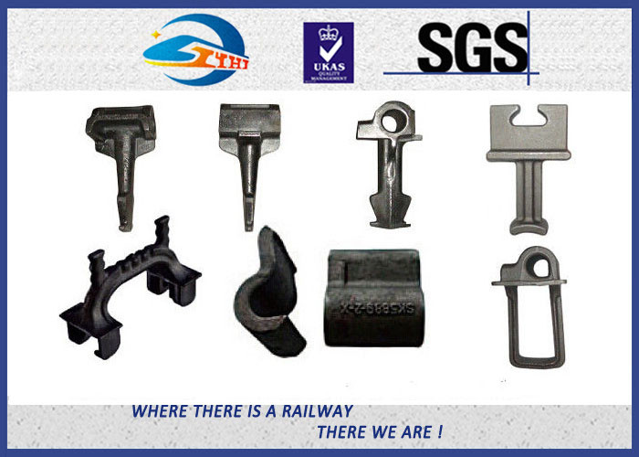 Railway Fastener Forging Railway Shoulder Railway Sleeper With Rail Clips